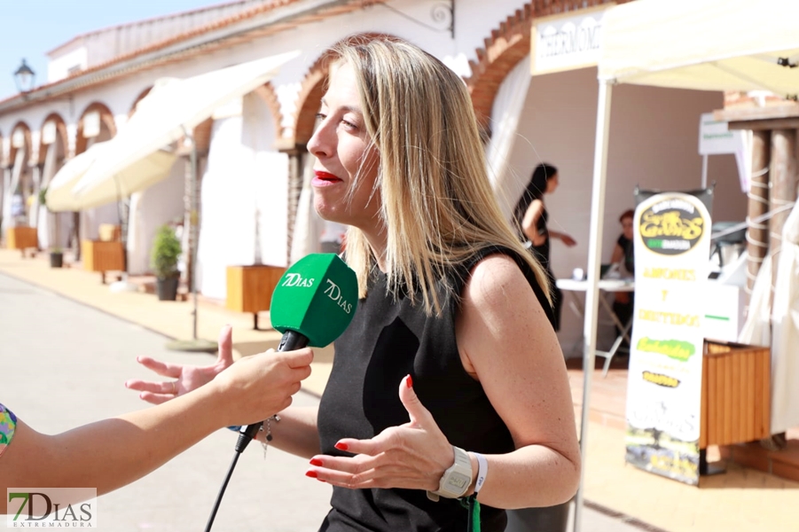 Inauguración del Certamen Gastronómico del Cerdo Ibérico en Barcarrota