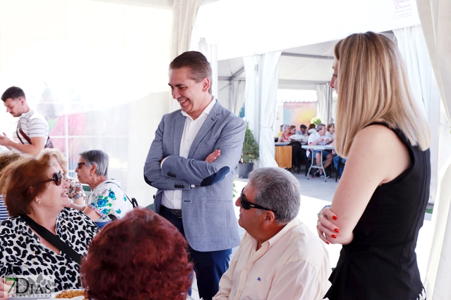 Inauguración del Certamen Gastronómico del Cerdo Ibérico en Barcarrota