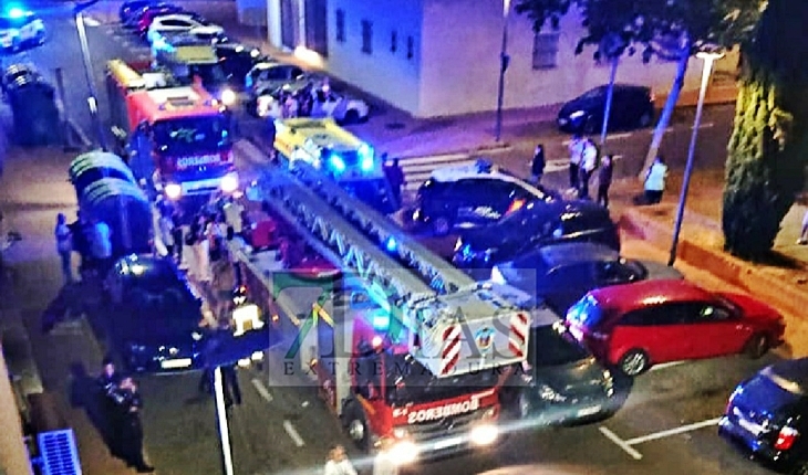 Incendio de vivienda en el Cerro de Reyes (BA)