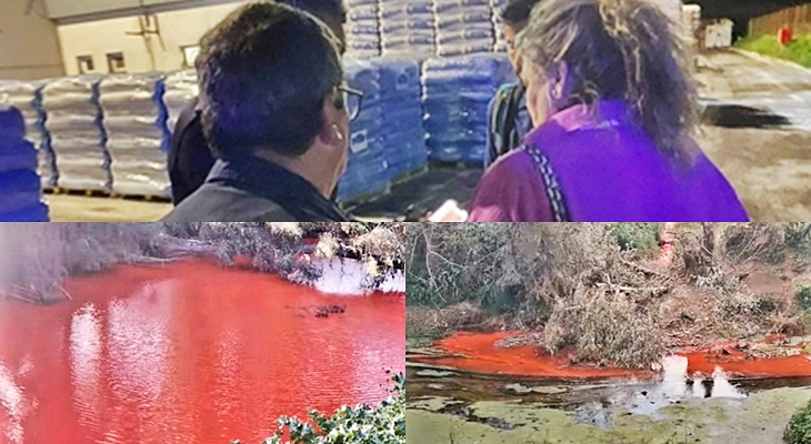 Vecinos de Talavera la Real alertados por un vertido en la Ribera de Los Limonetes