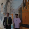 &#39;El Chino&#39;  derrocha arte con 11 murales en la Universidad de Documentación y Comunicación