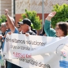 Cerca de 1.000 extremeños salen a la calle para reclamar una sanidad pública