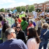 Cerca de 1.000 extremeños salen a la calle para reclamar una sanidad pública