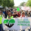 Cerca de 1.000 extremeños salen a la calle para reclamar una sanidad pública