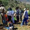 Trasladado en helicóptero tras volcar un tractor en Fregenal de la Sierra