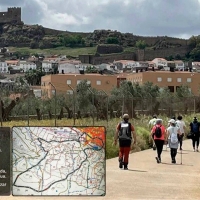 Una marcha solidaria en Alburquerque para ayudar a las personas con discapacidad