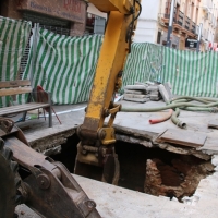 Nuevo socavón de grandes dimensiones en la calle Menacho