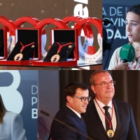 La Asamblea, Komvida y Monago reciben la Medalla de Oro de la Provincia de Badajoz