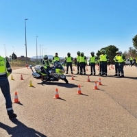 La Guardia Civil realiza pruebas de selección en Mérida para la Vuelta a España