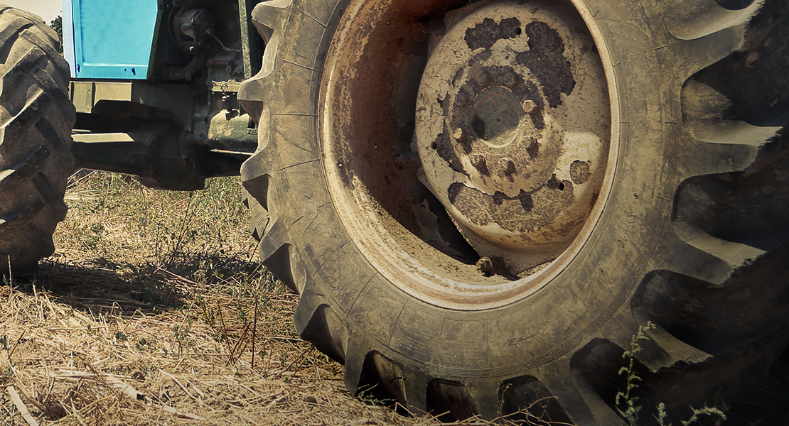 Atropellado por un tractor en un nuevo accidente laboral en Extremadura