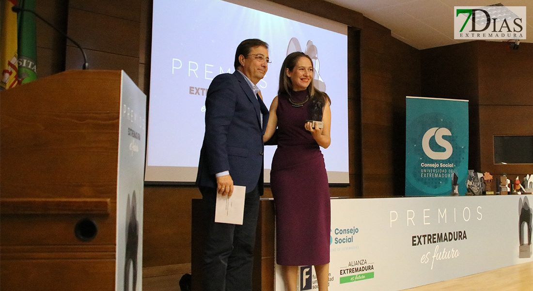 Entregan los premios &#39;Extremadura es futuro&#39;