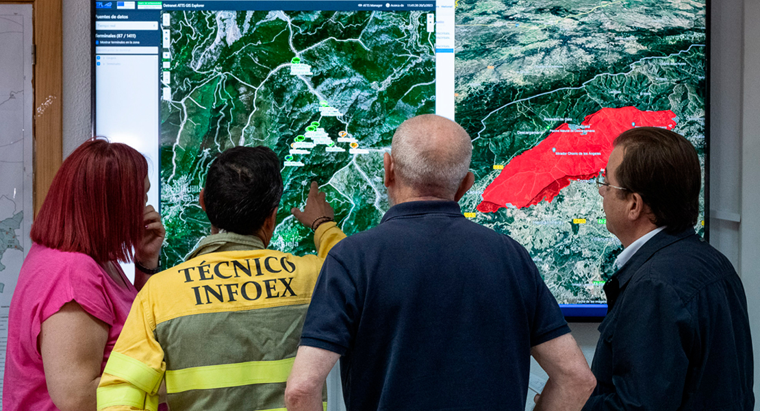 Valoran si dejar a los vecinos volver a sus casas en el norte extremeño