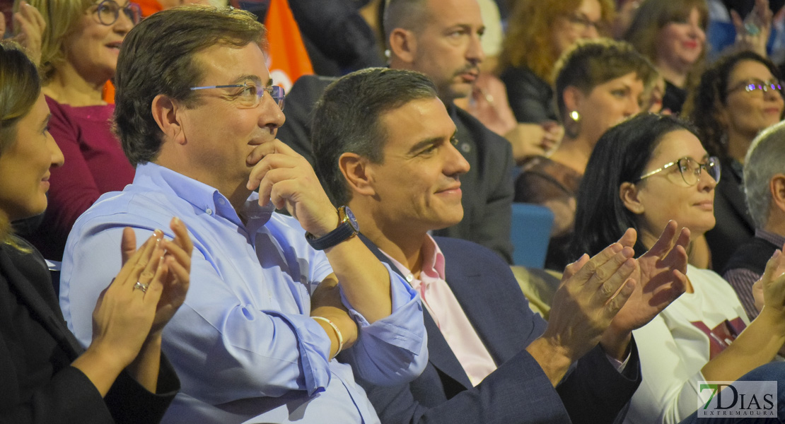 El PSOE pone nueva fecha para el acto con Pedro Sánchez en Badajoz