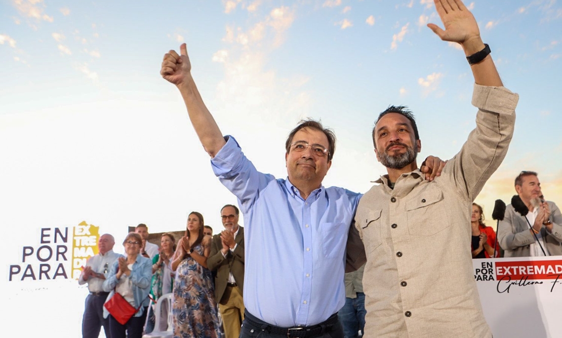 El PSOE presenta su candidatura para la alcaldía en Badajoz