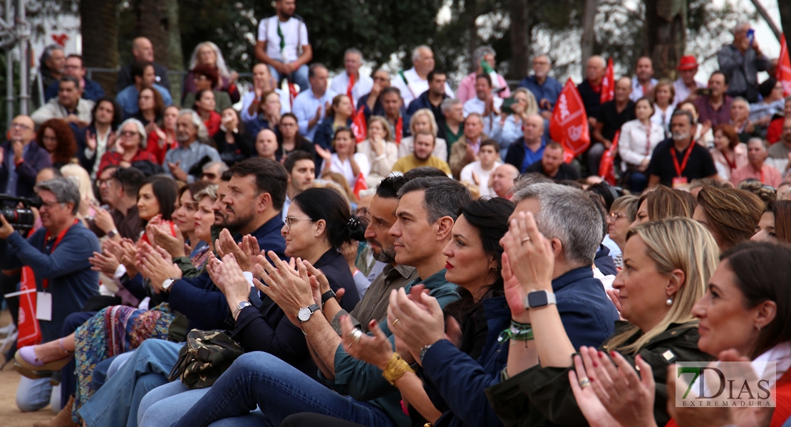 REPOR - El acto de campaña del PSOE en imágenes