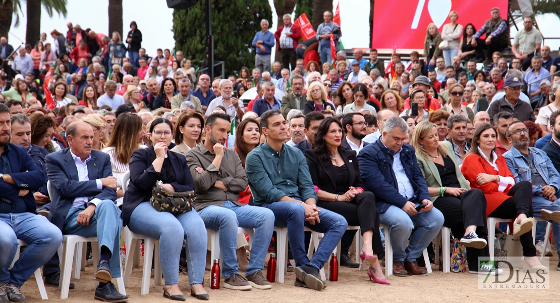 REPOR - El acto de campaña del PSOE en imágenes