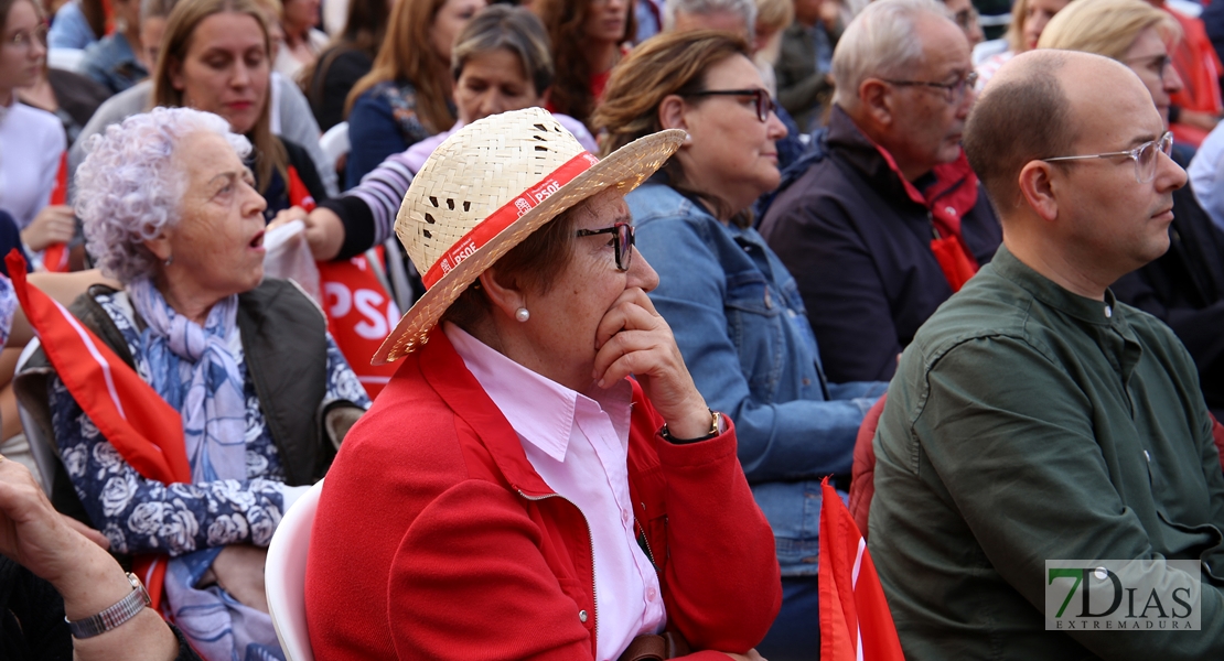 REPOR - El acto de campaña del PSOE en imágenes