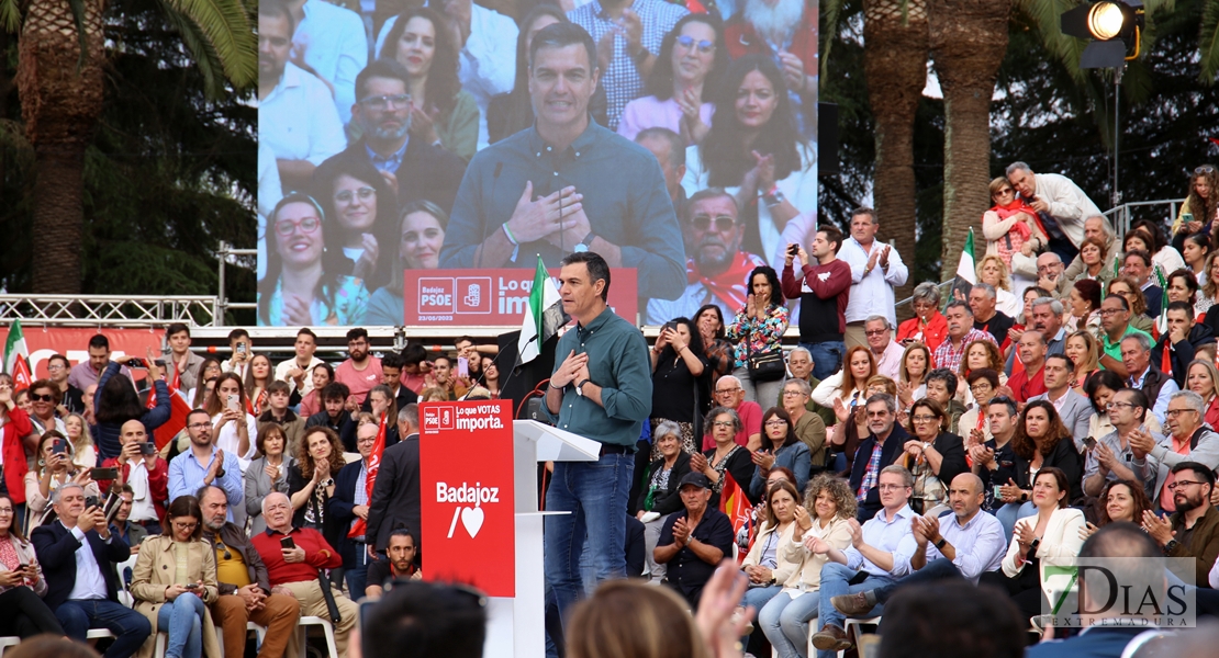 REPOR - El acto de campaña del PSOE en imágenes