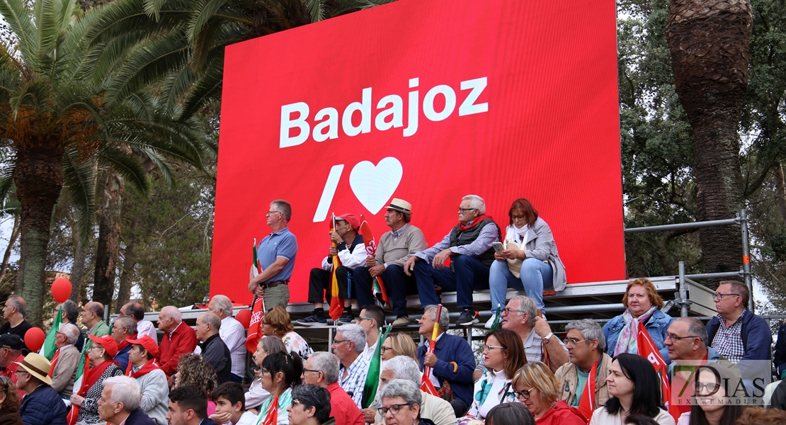 REPOR - El acto de campaña del PSOE en imágenes