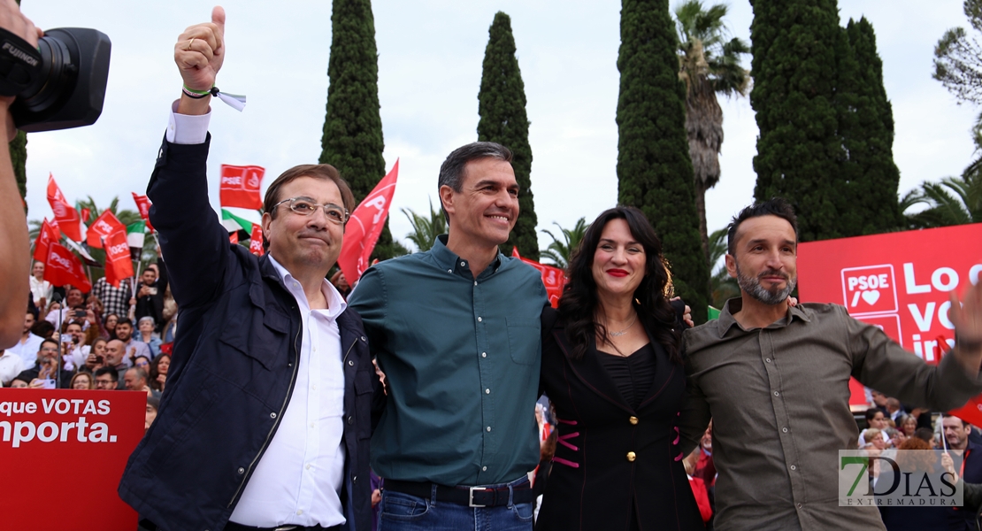 REPOR - El acto de campaña del PSOE en imágenes