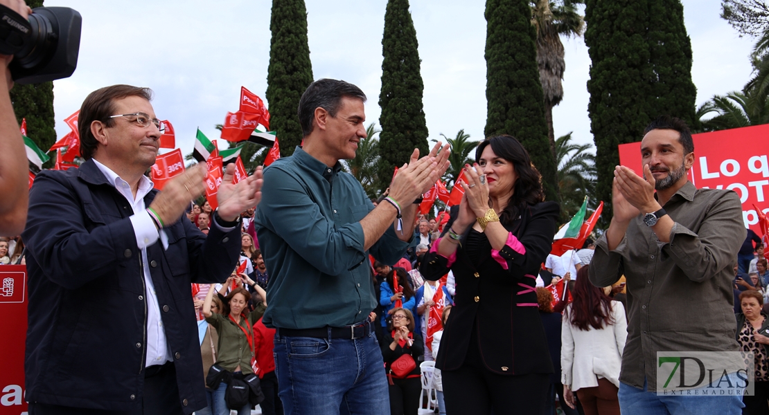 REPOR - El acto de campaña del PSOE en imágenes