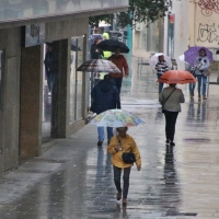 Zonas que están en alerta por tormenta y lluvias este viernes en Extremadura