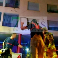 Incendio de vivienda esta madrugada en Badajoz