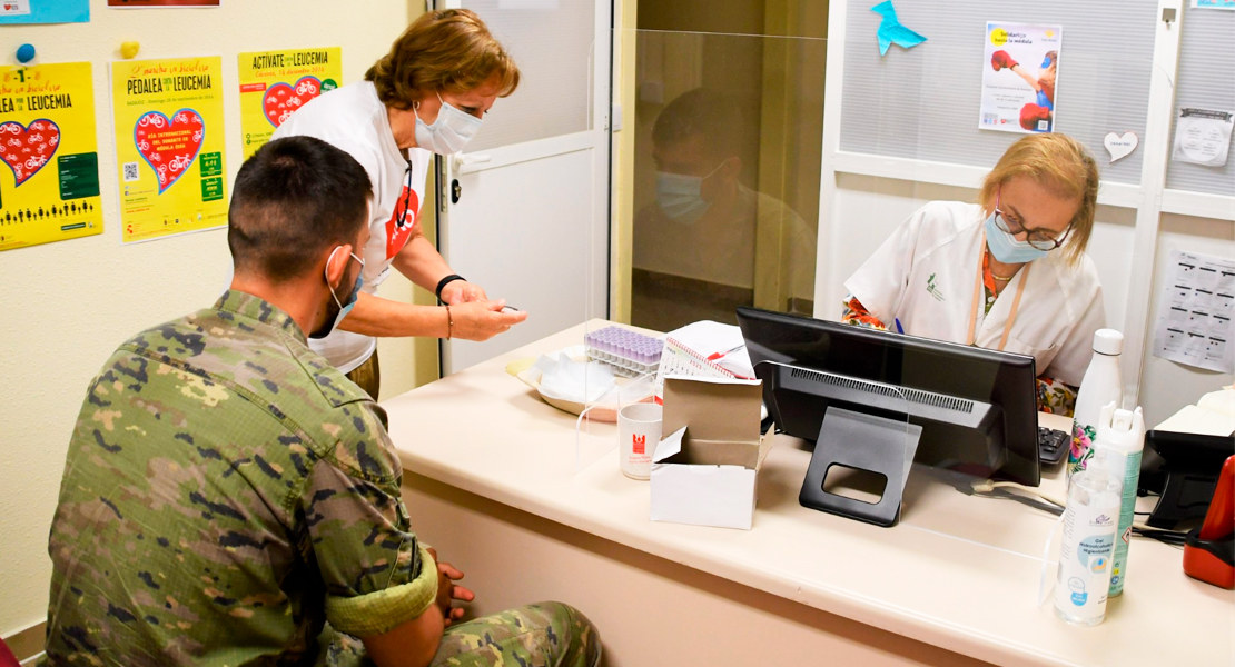 Los soldados de la Base General Menacho se solidarizan con los pacientes de leucemia