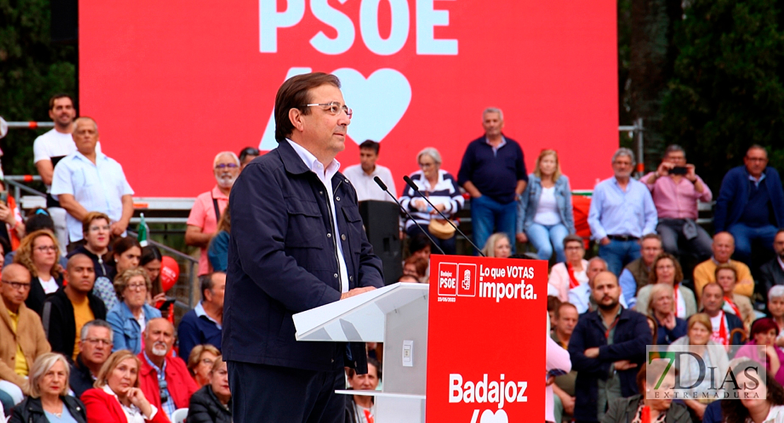 Si hay nuevas elecciones Vara no sabe si se presentará por el PSOE