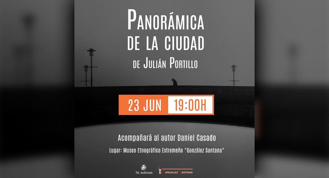 Julián Portillo lanza “Panorámica de la ciudad” su cuarto libro de poemas que presentará en Olivenza