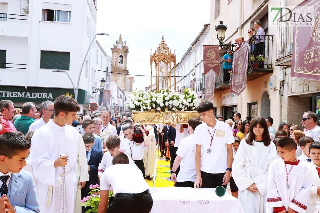 Imágenes del Corpus Christi en San Vicente de Alcántara 2023