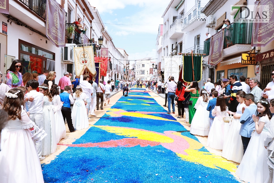 Imágenes del Corpus Christi en San Vicente de Alcántara 2023