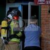 Incendio en una churrería en la barriada Suerte de Saavedra (Badajoz)