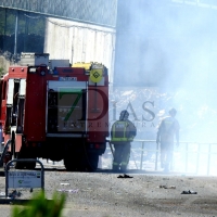 Incendio en el EcoParque de Badajoz