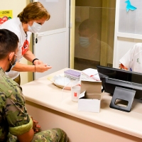 Los soldados de la Base General Menacho se solidarizan con los pacientes de leucemia