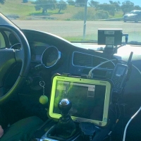 Pillado conduciendo a 182 km/h por la nacional Cáceres-Badajoz