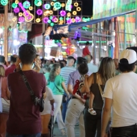 Agresión en el recinto de casetas en la feria de Badajoz