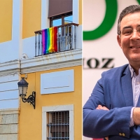 VOX pide al alcalde de Badajoz que retire la simbología LGTBI del Ayuntamiento