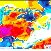 Varias zonas de Badajoz estarán en alerta hasta el miércoles