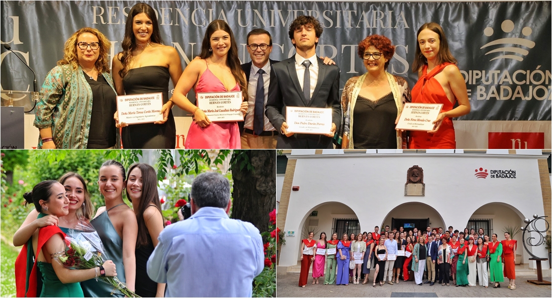 Clausura del curso académico en la Residencia Universitaria Hernán Cortés