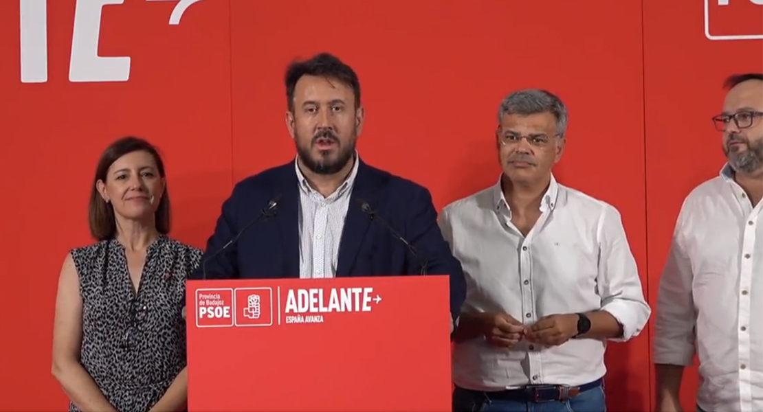 Lemus (PSOE): &quot;Extremadura es de izquierdas, hemos vuelto a ganar&quot;