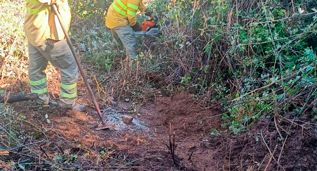 El INFOEX continúa extinguiendo incendios