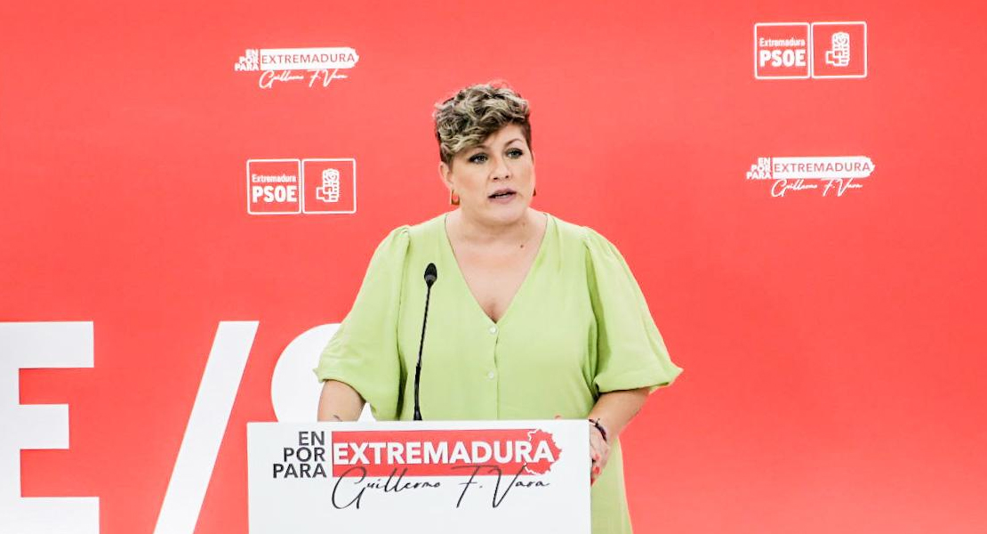 Soraya Vega (PSOE): “María Guardiola está sometiendo a Extremadura a un ridículo y a una vergüenza a nivel nacional”