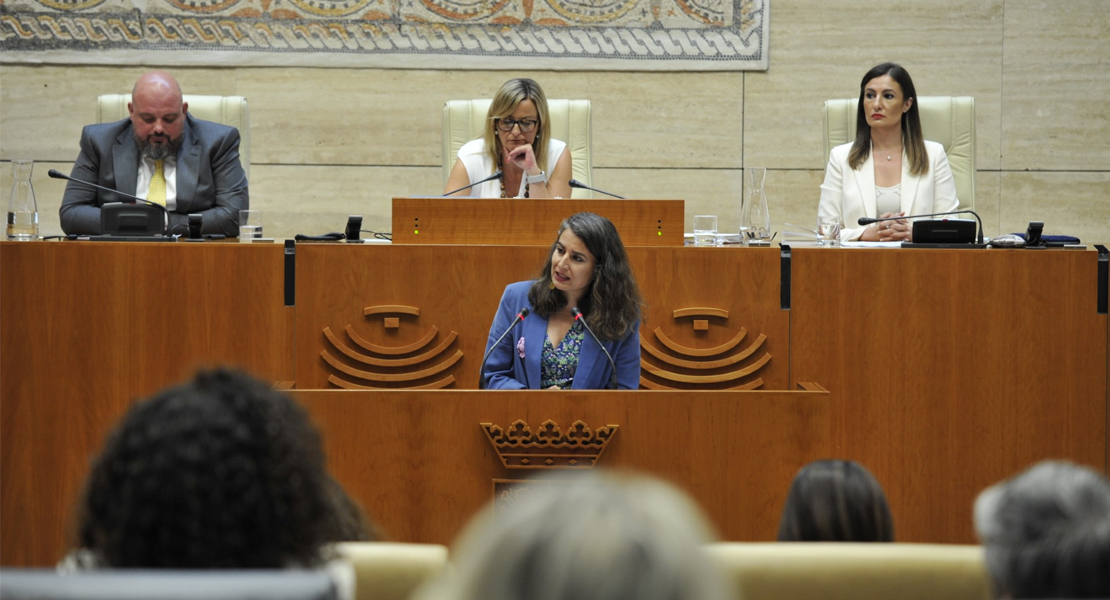 Detienen varias veces el discurso de Irene De Miguel: duras críticas a VOX y PP