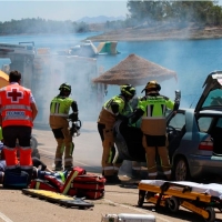 El jueves la playa de Orellana se llenará de efectivos de emergencias