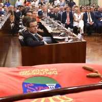 Arranca la nueva legislatura de la Diputación con dos vicepresidencias y nueve áreas