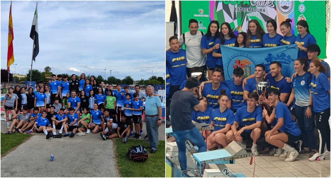 Cinco nadadores del Club Natación Badajoz lucharán por la final en el Campeonato de España