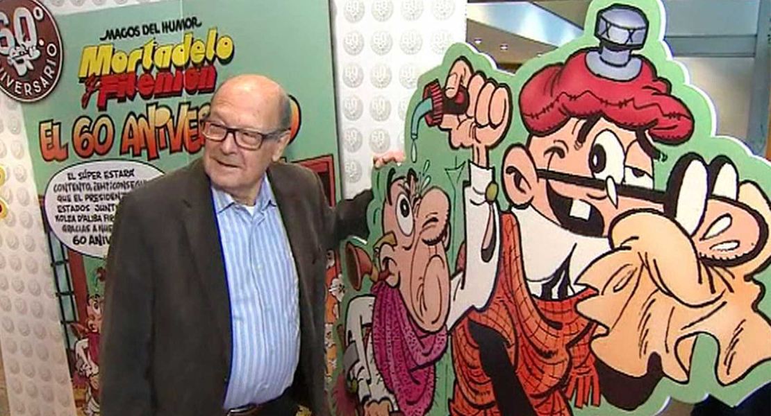 Muere el “padre” de Mortadelo y Filemón