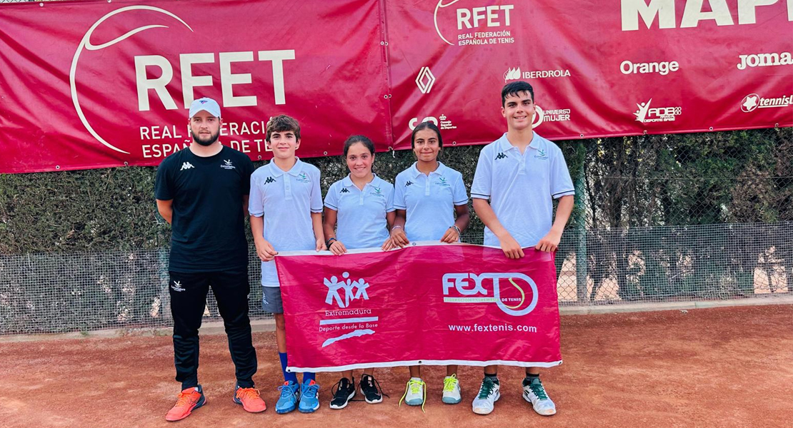 Participación extremeña en el Campeonato de España Infantil de Tenis