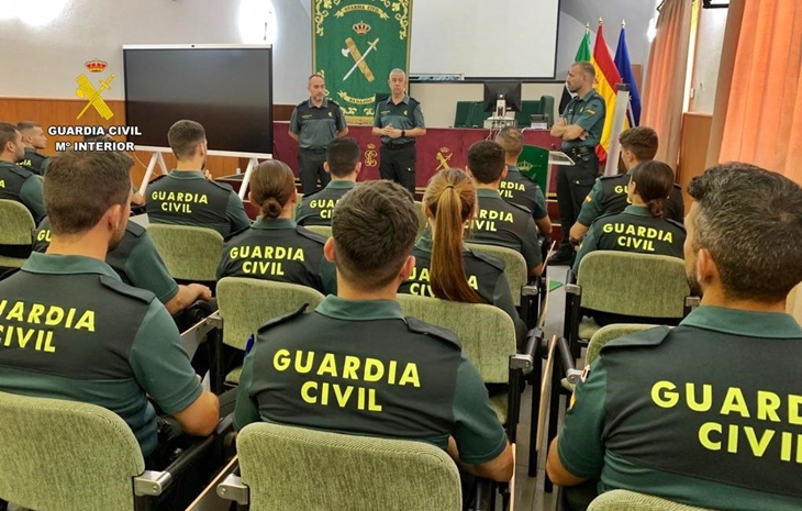 La Guardia Civil de Badajoz incorpora a su plantilla 24 nuevos agentes en formación